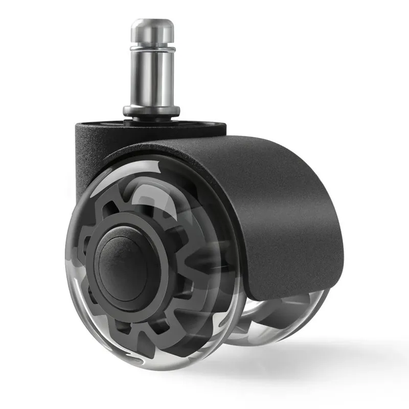 Roulettes Wheels 3.0 Noir, roulettes de fauteuil durables