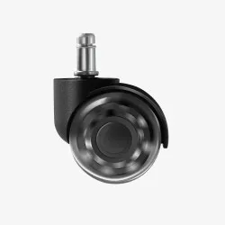 Roulettes Wheels 3.0 Noir pour Fauteuil 9