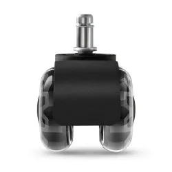 Roulettes Wheels 3.0 Noir pour Fauteuil 10