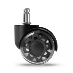 Roulettes Wheels 3.0 Noir pour Fauteuil 12