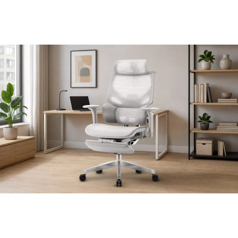 Chaise gaming ergonomique Expert 8.7 gris Mesh 17