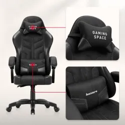 Chaise Gaming Force 2.7 Noir Carbon Velours 4