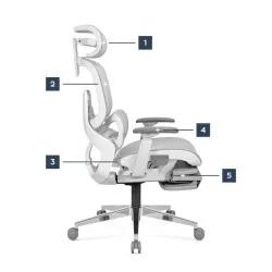 Mark Adler Expert 9.3 Gris Chaise Gaming Ergonomique 16