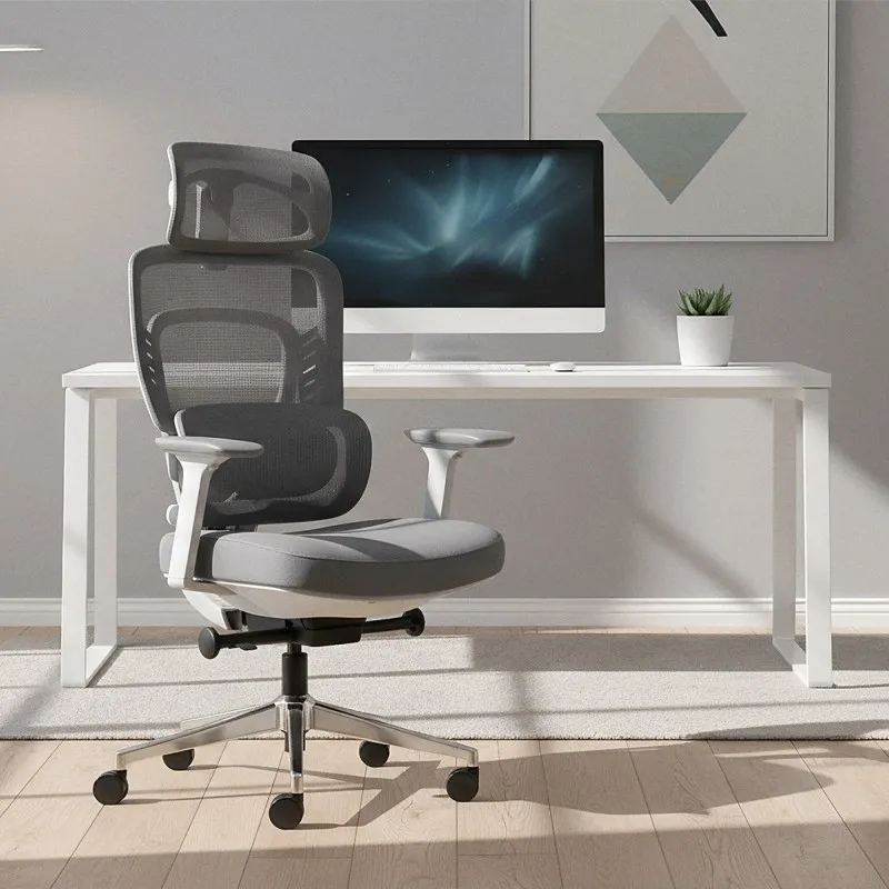 Visioner 6.1 Gris Fauteuil de bureau avec massage 3