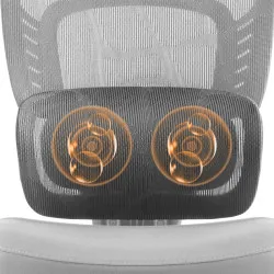 Visioner 6.1 Gris Fauteuil de bureau avec massage 18