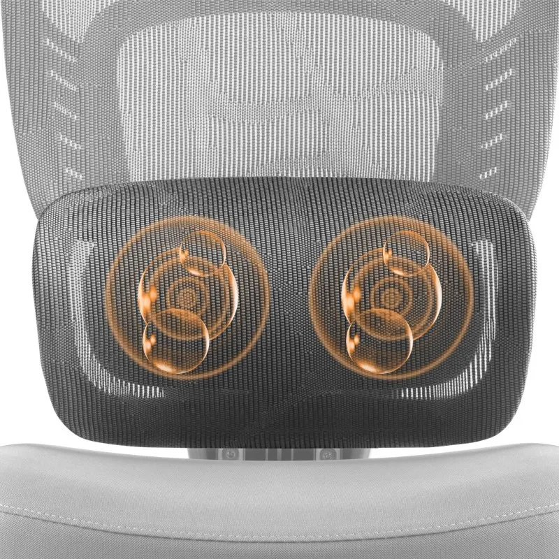 Visioner 6.1 Gris Fauteuil de bureau avec massage 18