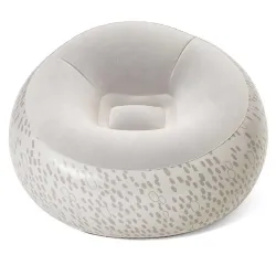 Fauteuil gonflable rouge Bestway 75052, parfait pour le jardin ou la plage