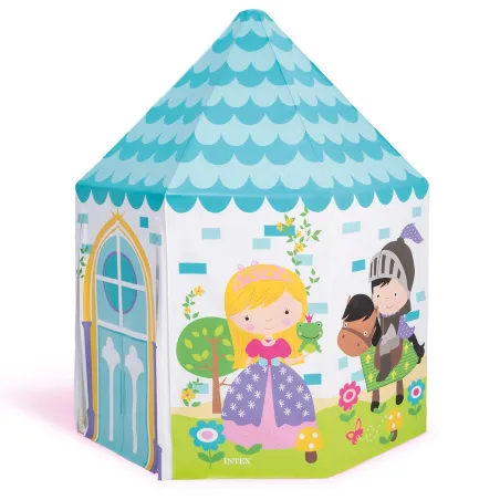 Tente de jeu château princesse gonflable INTEX 44635 avec un design coloré pour enfants