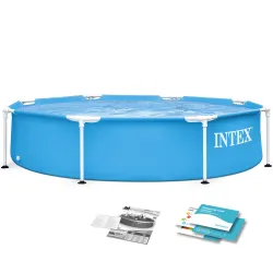 Piscine de jardin avec cadre 244 x 51 cm 5-en-1 INTEX 28205