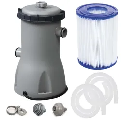 Bestway 58117/58386 Pompe Filtrante 3028L/h pour Piscines