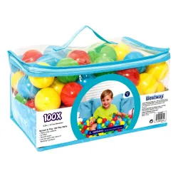 Balles 100 pcs pour aire de jeux ou pataugeoire Bestway 52027