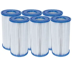 Filtre pour Pompe de Filtration Type III - Lot 6 PCS Bestway 58012