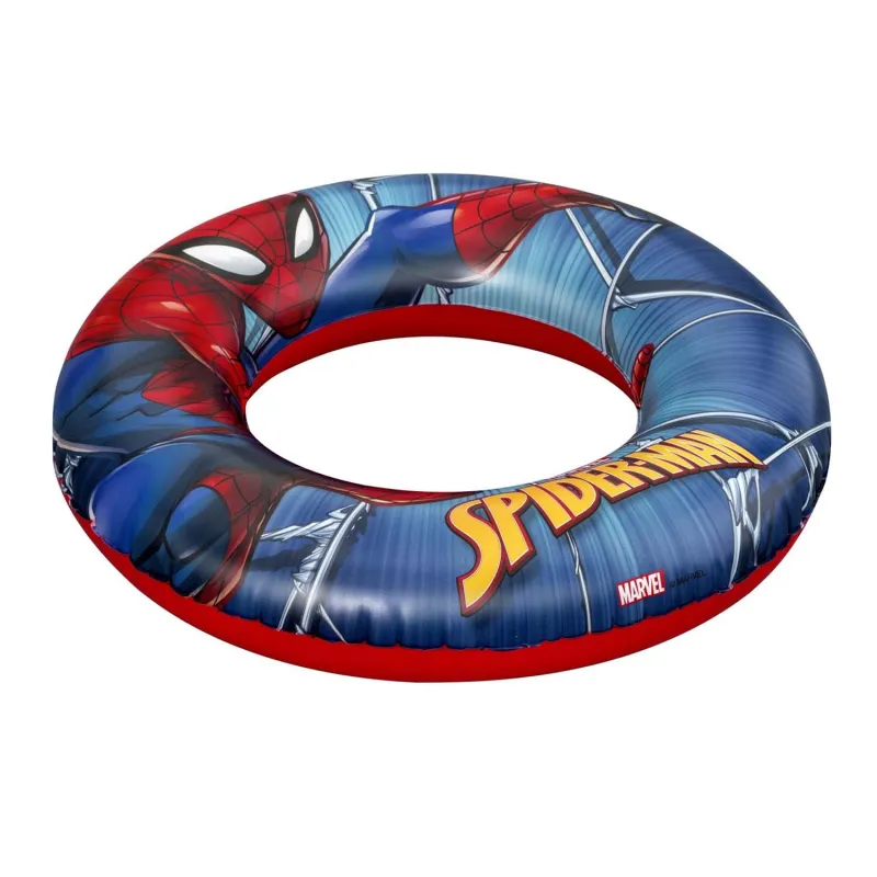 Bouée Spiderman 56 cm, idéale pour des aventures estivales et du plaisir
