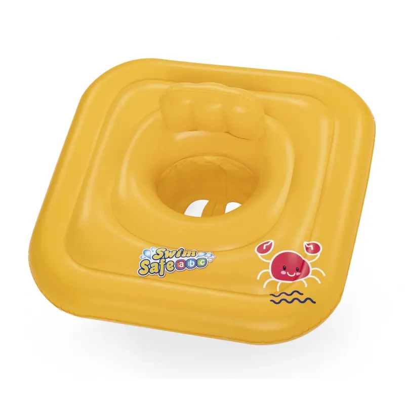 Fauteuil anneau de natation avec siège confortable, pour enfants