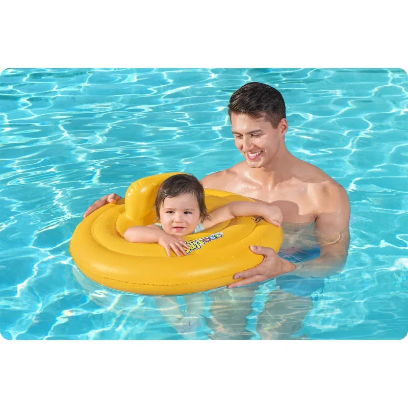 Anneau entraîneur de natation coloré, parfait pour la piscine