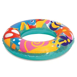 Ballon de plage gonflable 56 cm pour enfants, parfait pour les journées d'été au bord de l'eau