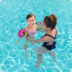 Brassards Disney Princess, brassards roses pour enfants pour apprendre à nager