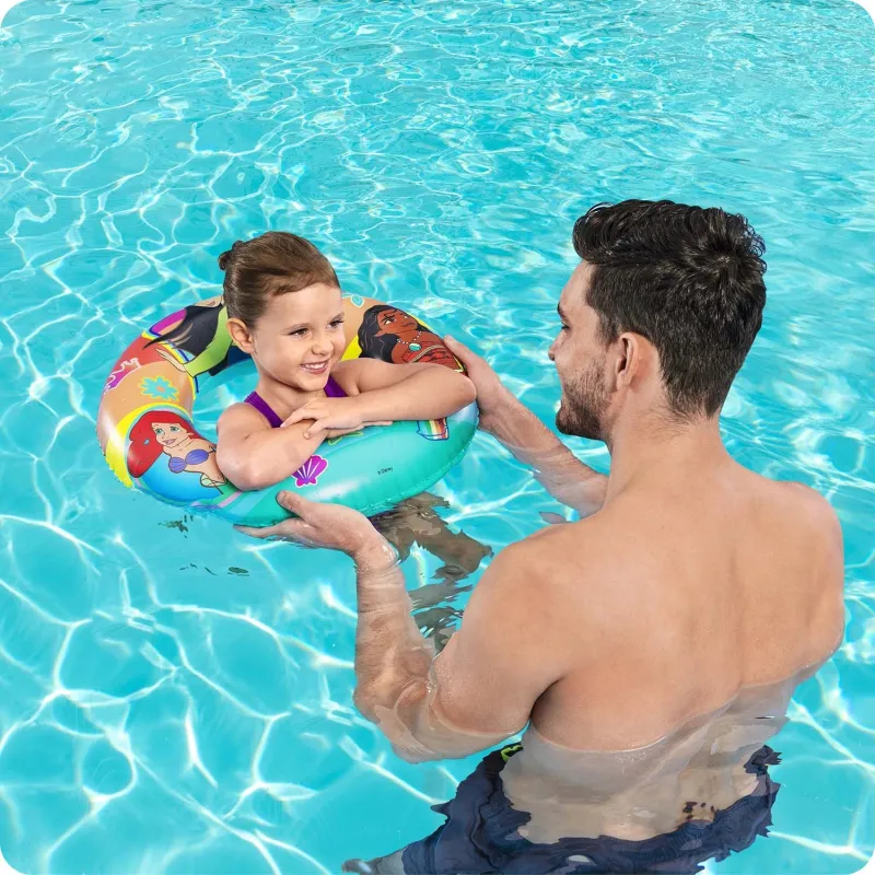 Bouée de Nage Disney Princess 56 cm, idéale pour piscine ou plage