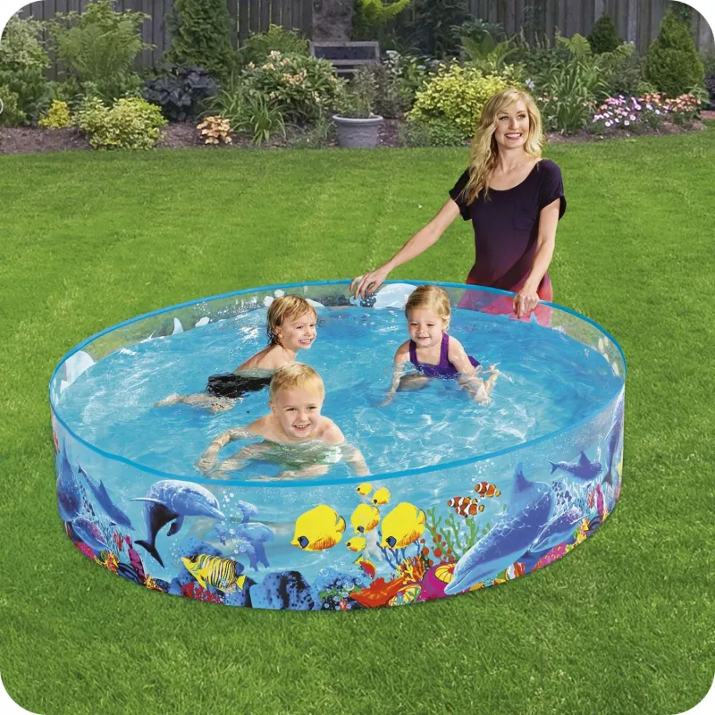 Piscine de jardin en matériau durable, résistante aux dommages