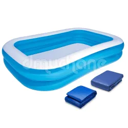 Bestway 54006 Piscine Gonflable Familiale 262 x 175 x 51 cm 3en1