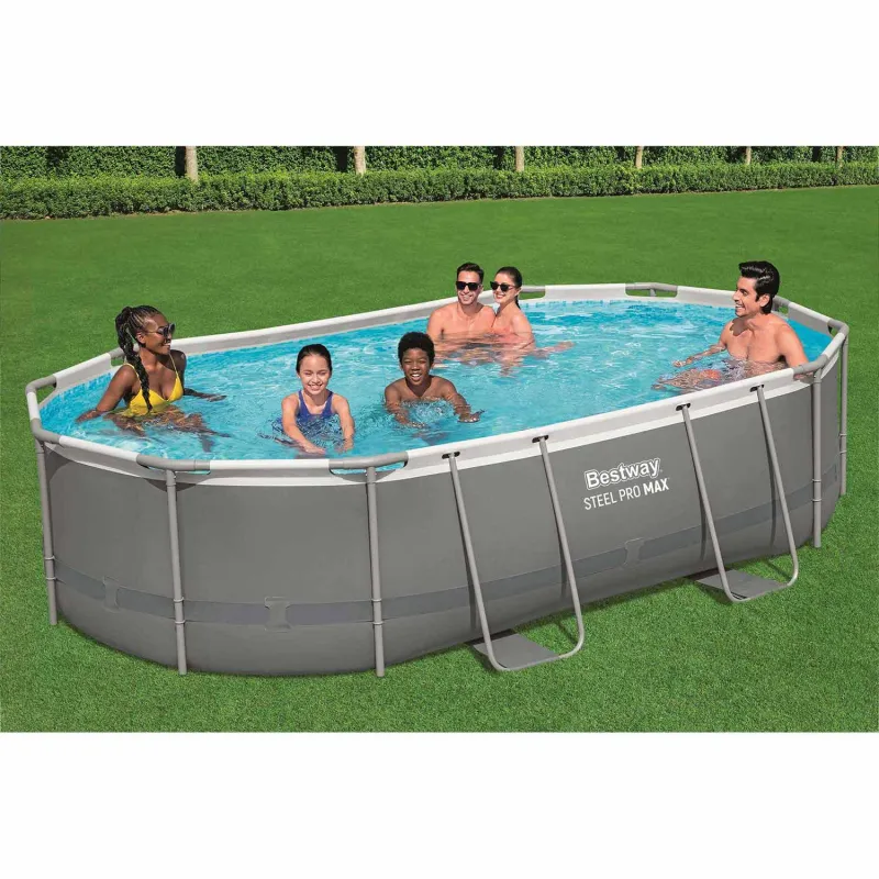 Piscine de jardin pour enfants, 488 x 305 x 107 cm, 18-en-1 Bestway 56448