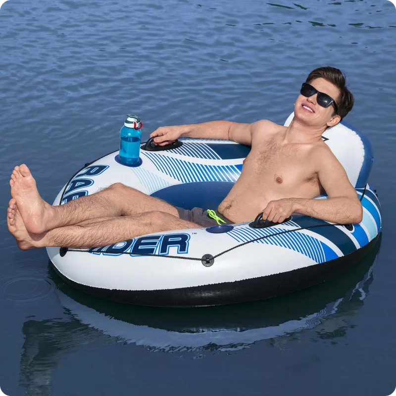 Bouée de nage colorée Rapid Rider, parfaite pour la piscine et la plage