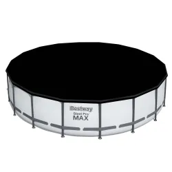 Piscine de jardin à armature 549 x 122 cm 18en1, idéale pour une utilisation au jardin