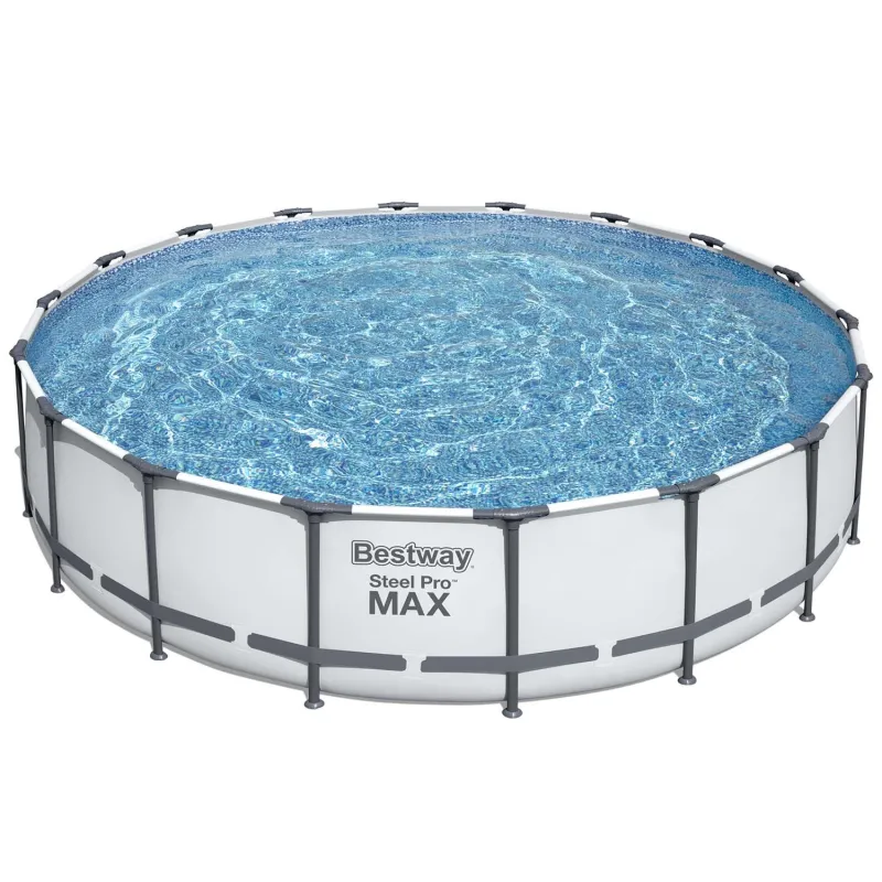 Piscine de jardin à armature 549 x 122 cm 18en1, parfaite pour les enfants dans le jardin