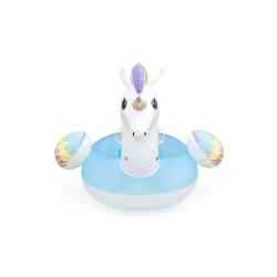 Licorne gonflable 155 x 119 cm, un grand plaisir pour les enfants dans le jardin