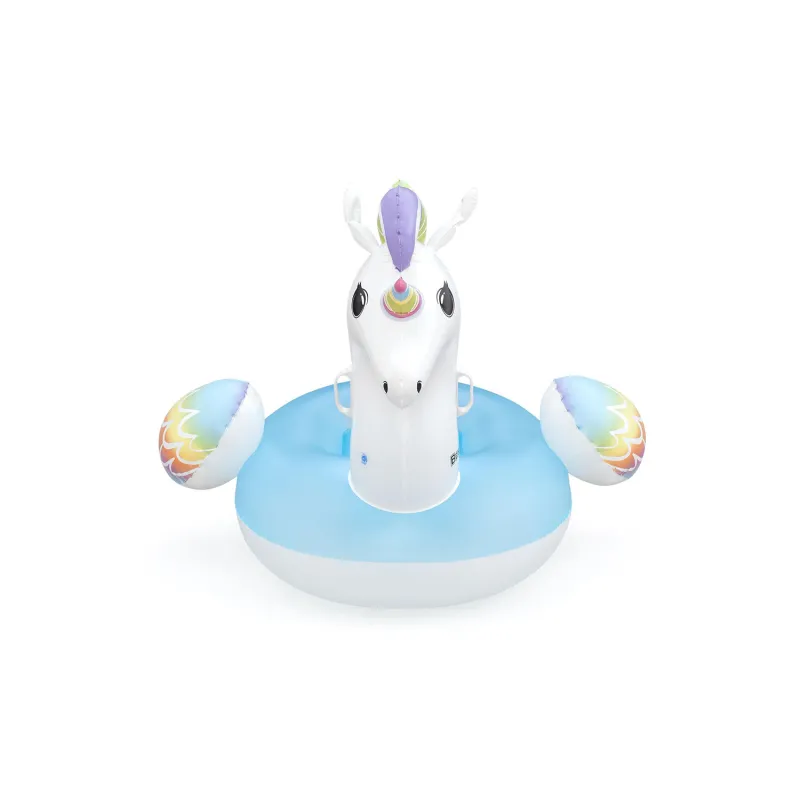 Licorne gonflable 155 x 119 cm, un grand plaisir pour les enfants dans le jardin