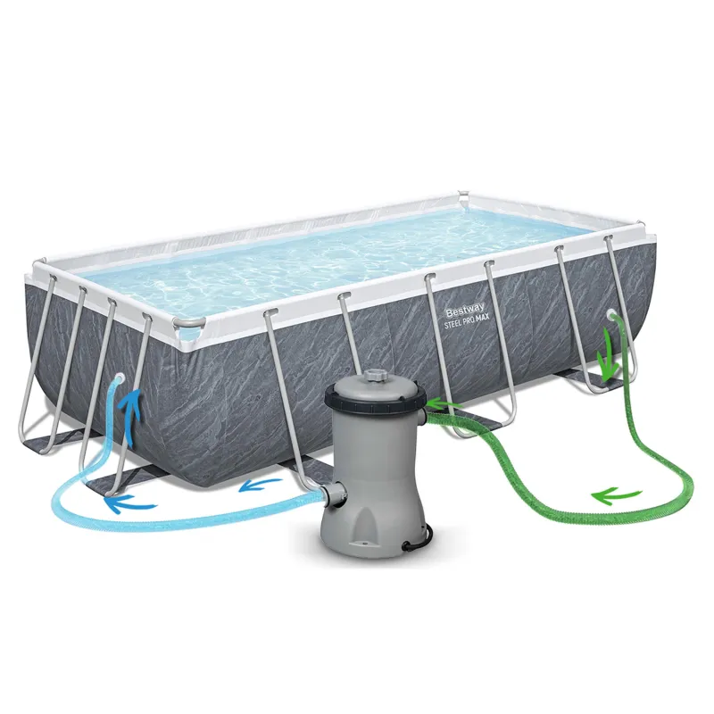 Piscine de jardin 11-in-1 Bestway 56721 parfaite pour se détendre dans le jardin