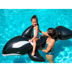 Orque Jumbo Gonflable Bestway 41009, fabriqué en matériau durable, parfait pour les vacances
