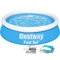 Piscine de jardin piscine tubulaire 183 x 51 cm Bestway 57392