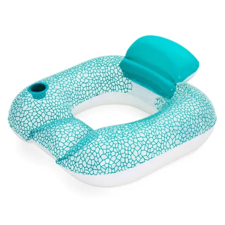 Bestway 43097 Fauteuil Gonflable Bleu pour Piscine, parfait pour se détendre au bord de l'eau