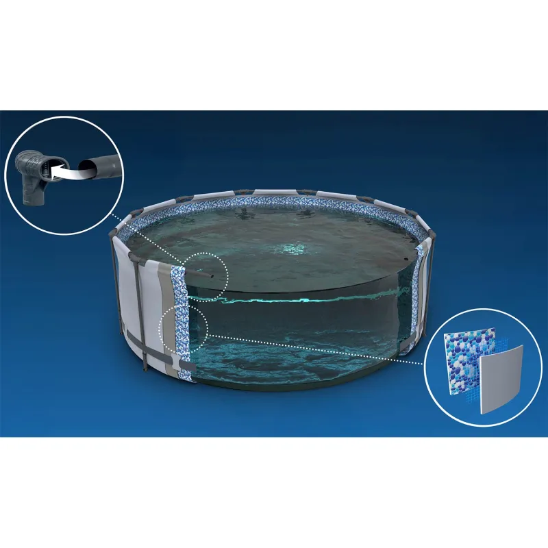 Piscine de jardin élégante 305 x 76 cm Bestway 56406