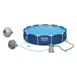 Piscine tubulaire durable 366 x 76 cm, facile à installer