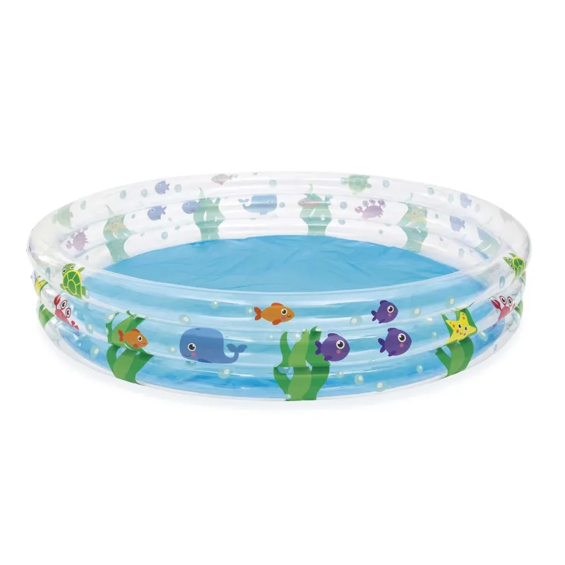 Piscine gonflable pour bébé 183 x 33 cm, idéale pour s'amuser en été