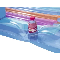Matelas gonflable 161 x 84 cm, parfait pour s'amuser dans l'eau