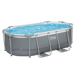 Piscine de jardin facile à monter 305 x 200 x 84 cm, parfaite pour une utilisation saisonnière