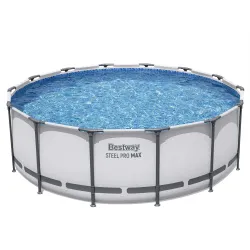Piscine de jardin parfaite pour s'amuser en été 427 x 122 cm