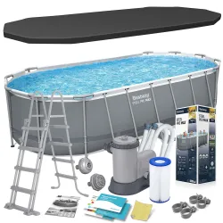 Piscine Tubulaire 549 x 274 x 122 cm 12in1 Bestway 56710