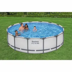 Piscine de jardin 427 x 107 cm, parfaite pour les jeux d'enfants