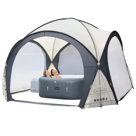 Tente Spa Bestway 60305 en matériau imperméable, idéale pour se détendre