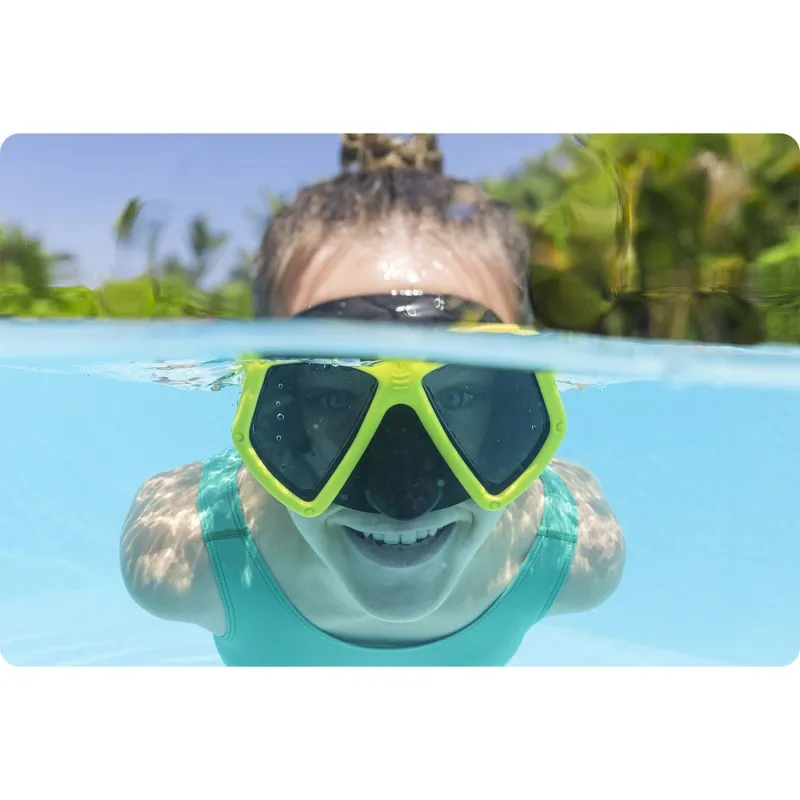 Masque de natation idéal pour les enfants, garantissant la sécurité dans l'eau