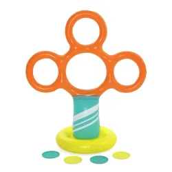 Bestway Support Frisbee avec Cerceaux pour Enfants, parfait pour les jeux de jardin pour enfants