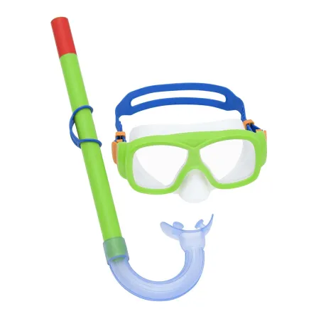 Bestway 24035 Set de Plongée Vert, parfait pour les aventures sous-marines