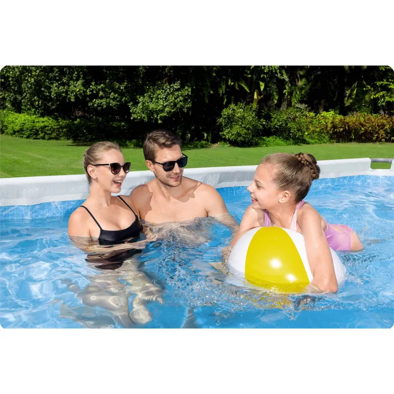 Piscine facile à monter 640 x 274 x 132 cm, idéale pour les familles