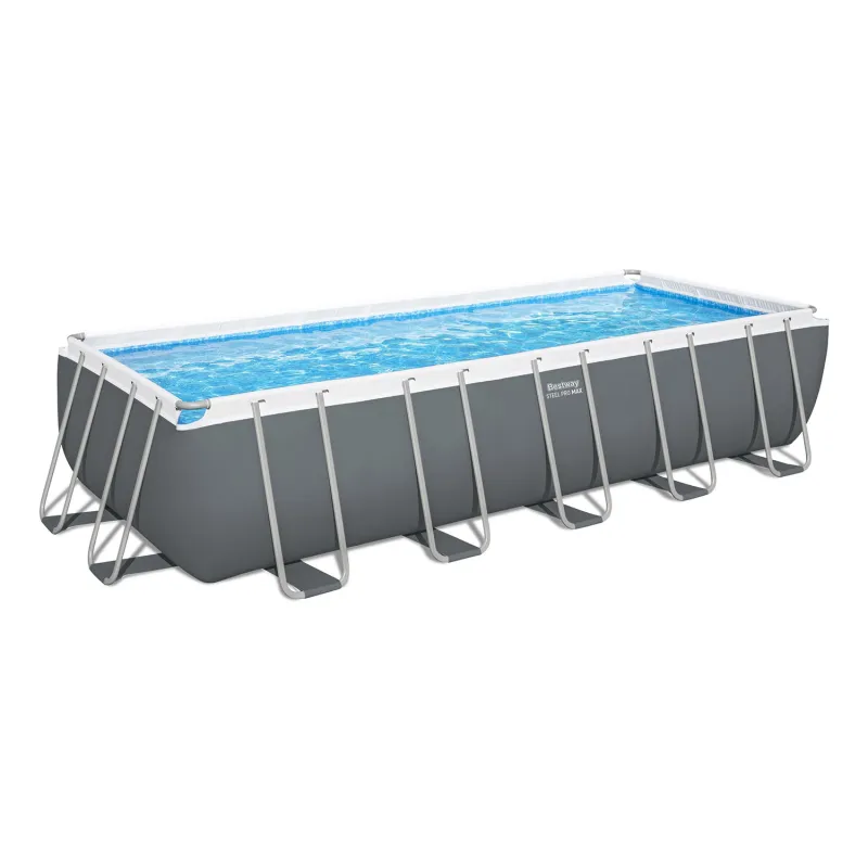 Piscine tubulaire 640 x 274 x 132 cm, parfaite pour se détendre dans le jardin