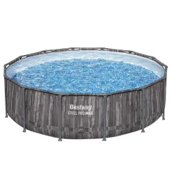 Piscine de jardin résistante 427 x 107 cm Bestway 5614Z pour l'été