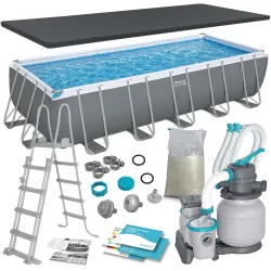 Piscine Tubulaire Jardin 640 x 274 x 132 cm 12-in-1 Bestway 5612B